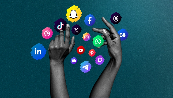 Logos social media